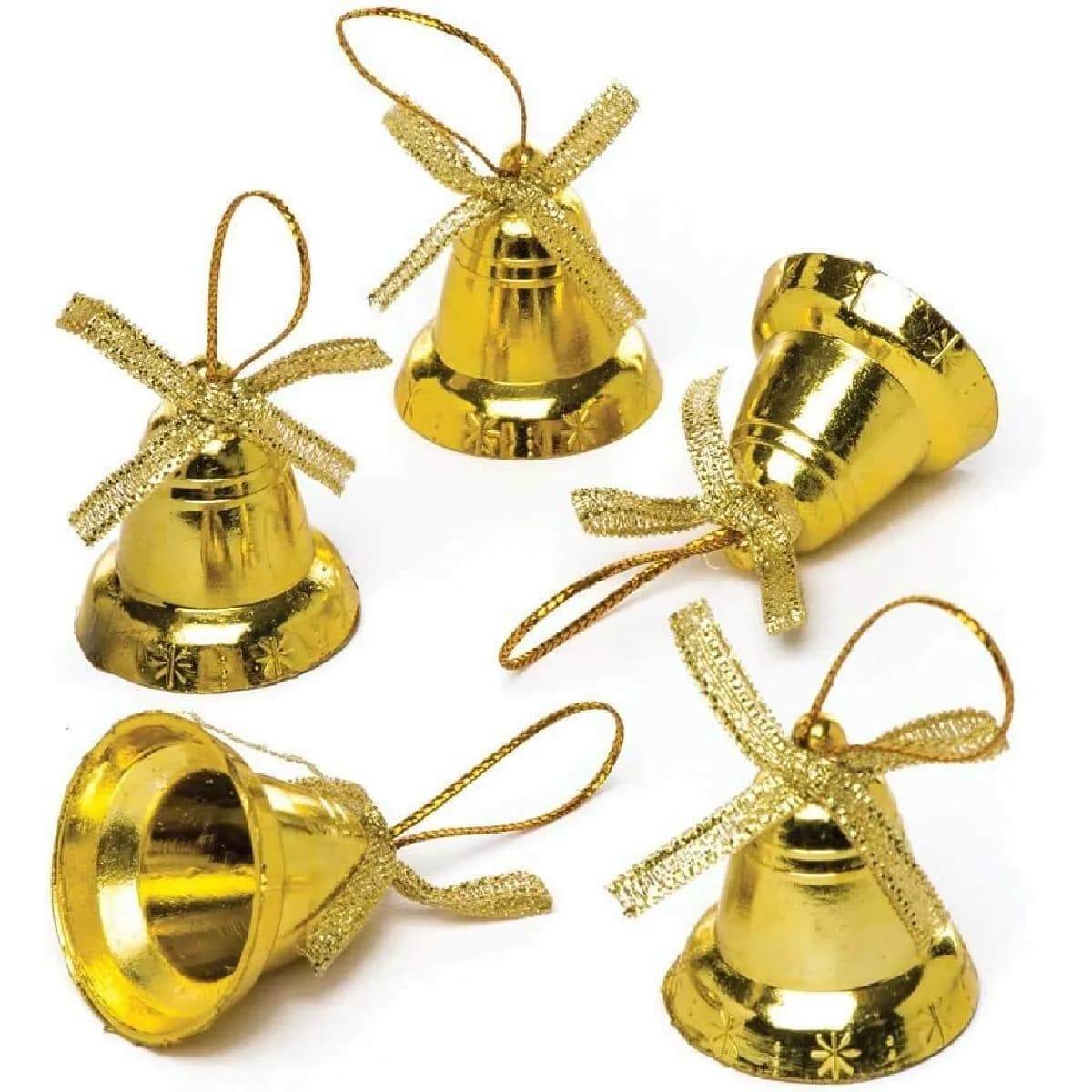 Baker Ross Cloches Dorées (Paquet de 20)